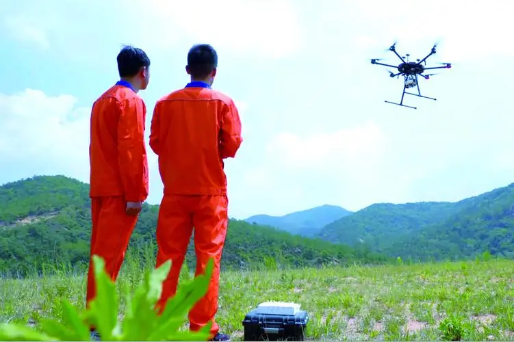 罗平无人机倾斜摄影巡检拍摄